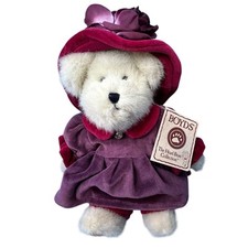 Boyds Bear Red Hat Society 10" Ms. Rouge Chapeau