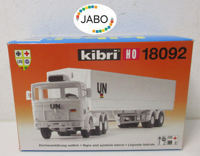 (RH/11) Kibri H0 18092 MAN with Trailer UN NEW/ORIGINAL PACKAGING