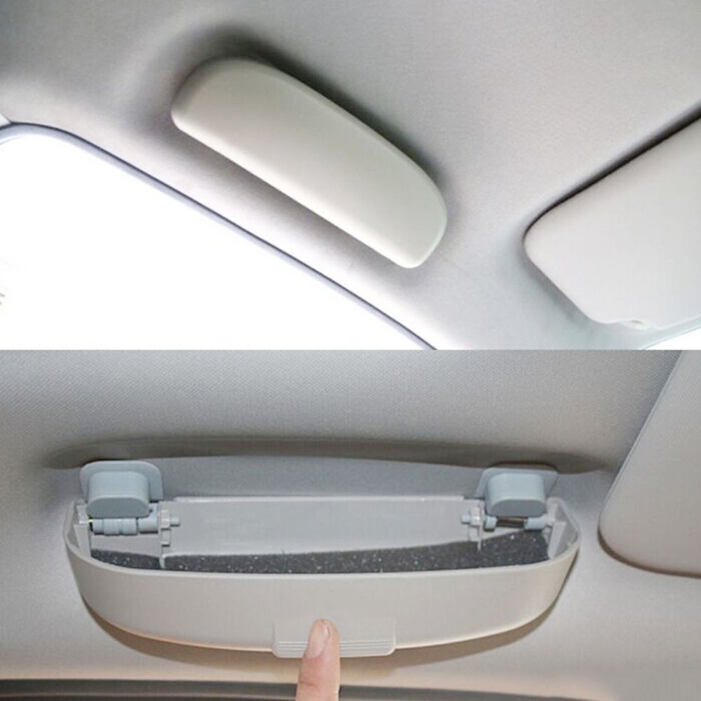 Car Sunglasses Holder Storage Box Eyeglasses Protective Case Upgrade Organizer