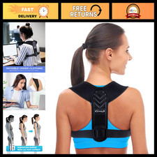 Adjustable Posture Corrector for Men & Women - Upper Back Support Brace 2026
