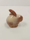 Fenton Chocolate Brown Slag Glass Bunny 100th Anniversary