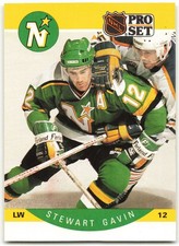 1990-91 Pro Set #139 Stewart Gavin Minnesota North Stars