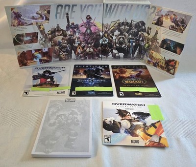 Overwatch Origins Edition PC Big Box CIB DVD Inserts Blizzard 2016