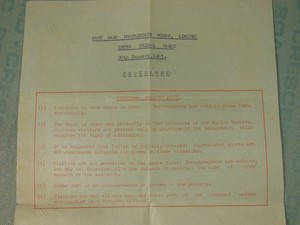 East Rand Mines Tribal Dance program, 1963, Basuto, Zulu, Xhosa, South Africa