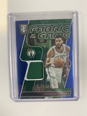 2024-25 Panini Totally Certified - Fabric of the Game Jayson Tatum #FOG-JST...