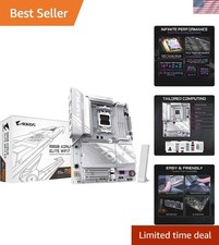 AMD AM5 B850 AORUS Elite WIFI7 Motherboard with DDR5  USB-C - 5-