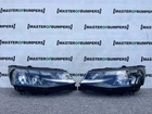 VW TRANSPORTER T7 OFF GRID 2024-ON LED HEADLIGHTS PAIR UK SPEC SILVER TRIM