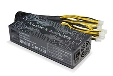 Antminer PSU Alpha Miner 1600W 220-240V ONLY 10x6 pin similar BITMAIN APW3+ APW7