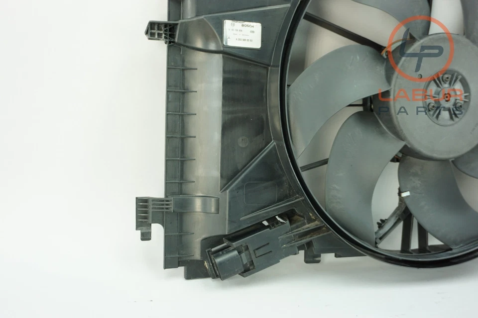 Conjunto ventilador radiador refrigeración mercedes clase 05-11 slk r171 z6754 Foto 3 de 4