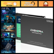 128GB 2.5" SATA III SSD, Internal Solid State Drive, 510MB/s Read, 500MB/s Write