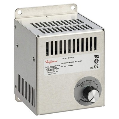 HOFFMAN DAH1001A Fan Forced Enclosure Heater,100W,120V 32FL34