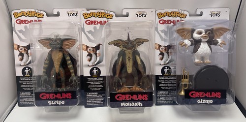 BendyFigs Gremlins Stripe Par The Noble Collection - Figurine Flexible 15cm