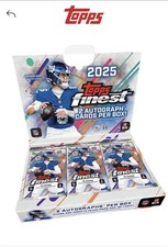 2025 Topps Finest Football - Hobby Box -CONFIRMED- Pre Order Confirmed Order