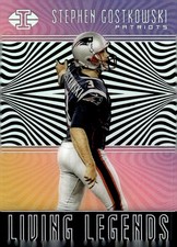 2018 Panini Illusions #LL-SG Stephen Gostkowski Living Legends