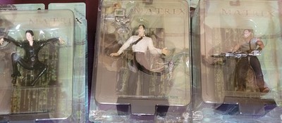 N2Toys - The Matrix - Actionfiguren 3er Set: Trinity, Mr. Anderson, Tank, OVP