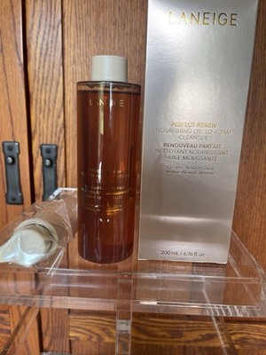 LANEIGE Perfect Renew Nourishing Oil-to-Foam Face Cleanser 6.76 fl oz