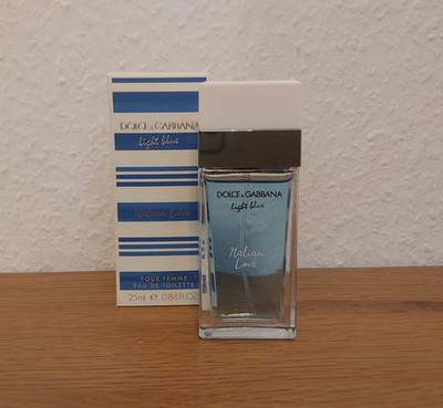 Dolce & Gabbana lidht blue Italian Love pour femme 25mL