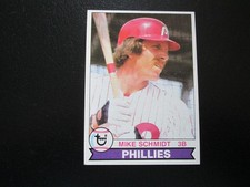 MIKE SCHMIDT 1979 TOPPS BASEBALL CARD # 610 NM+
