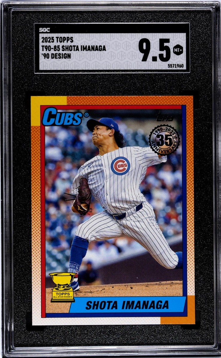 【286】 TKP 2025 Topps Series 1 - 1990 Topps Baseball Shota Imanaga #T90