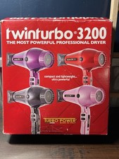 Turbo Power Twin Turbo 3200 Hair Dryer  Black