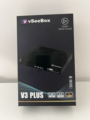 vSeeBox V3 Plus 64GB Android 11 Smart Media Player WiFi 6 8K HDMI BT