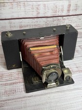 Rare Antique Kodak No. 3A Folding Brownie Model A Red Billows Camera