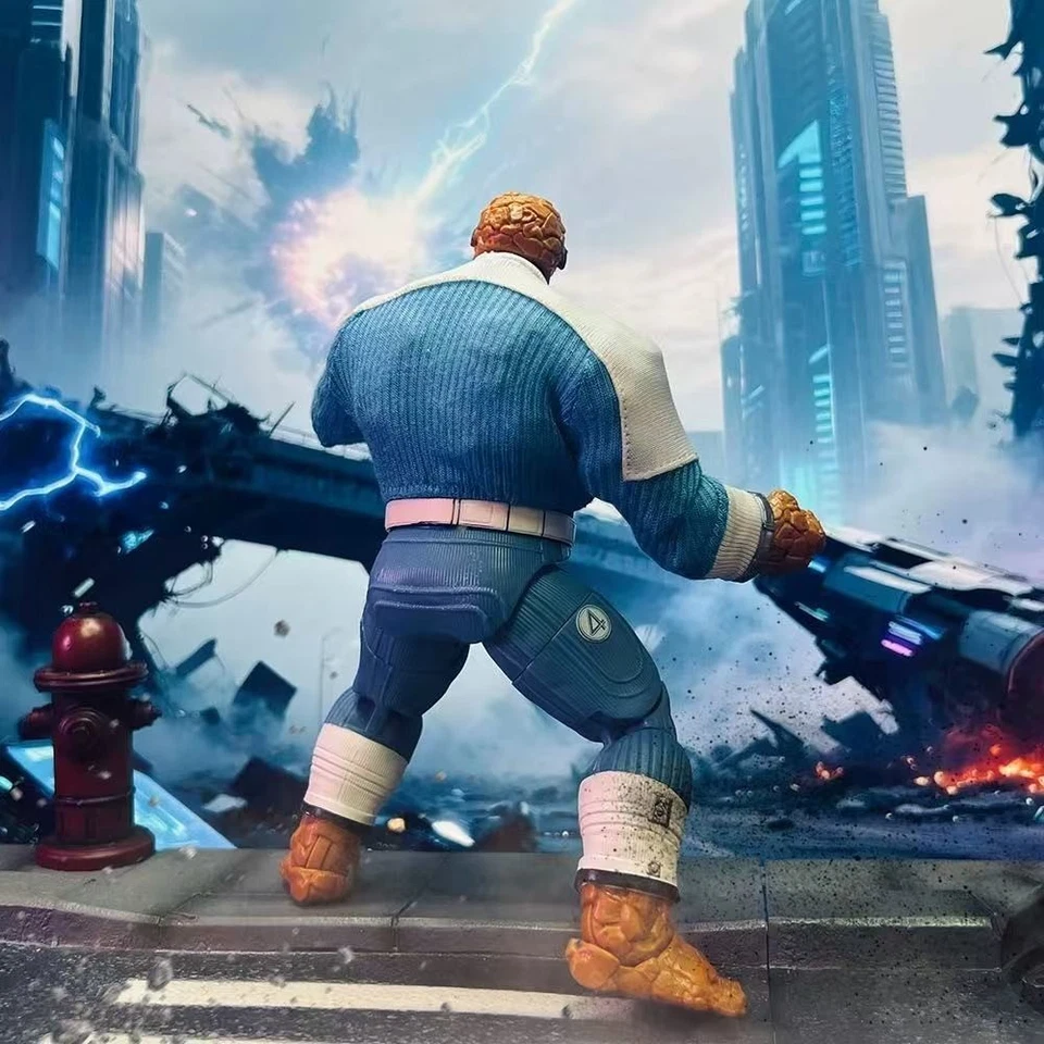 Sudadera Personalizada Para ML Toys Fantastic Four Thing Ben Grimm Figura (Sin Figura) Foto 4 de 4