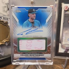 Topps 2025 Pro Debut Jumbo Autograph Relic Colson Montgomery Whitesox /150