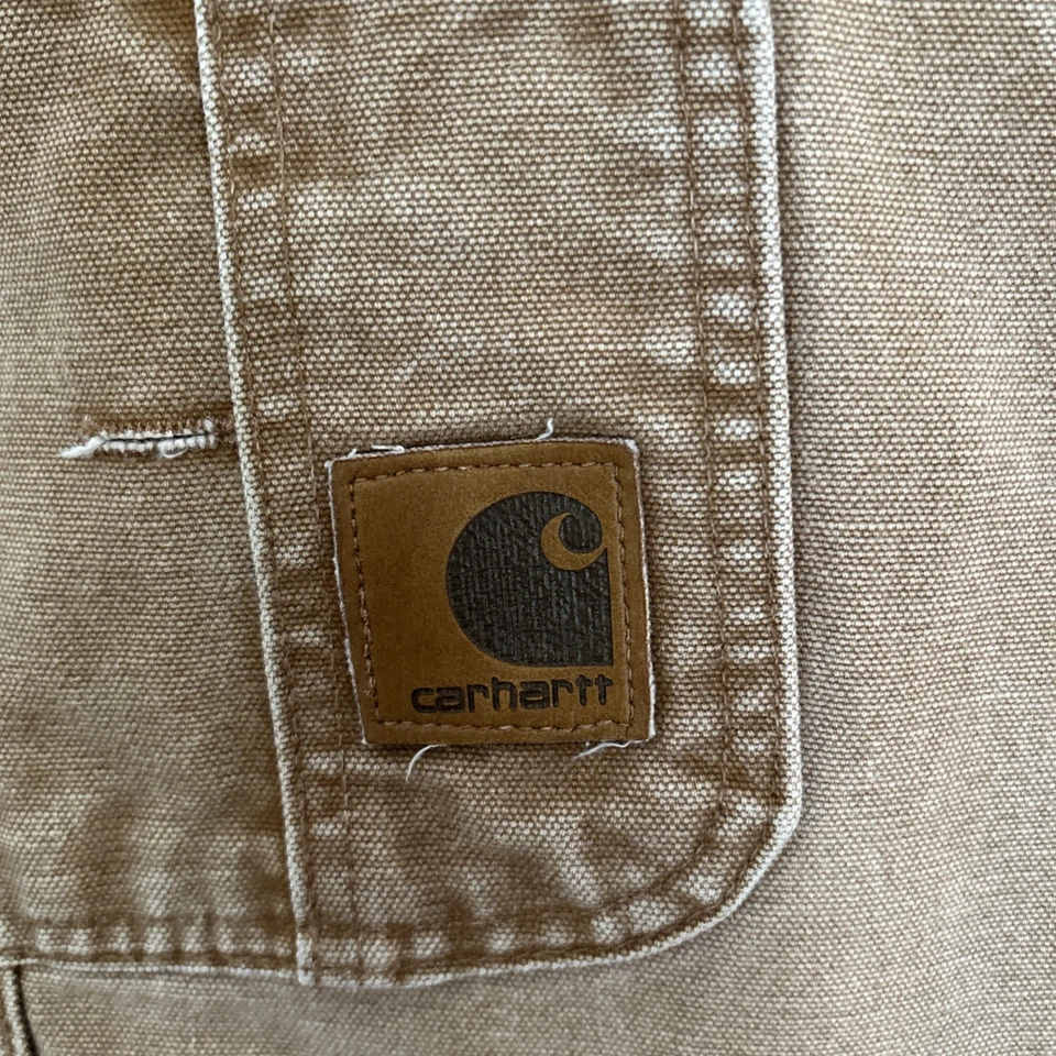 Baberos Carhartt R06 BRN parche de rodilla marrón envejecido para hombre 38x30 Foto 4 de 4