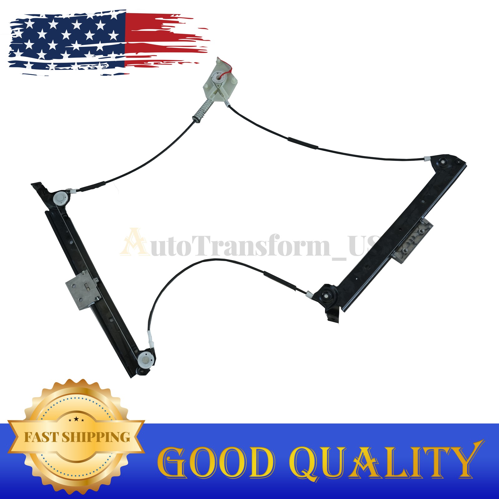 3W0837402J /H Front Right Window Regulator Fits 2004-2011 Bentley Continental GT