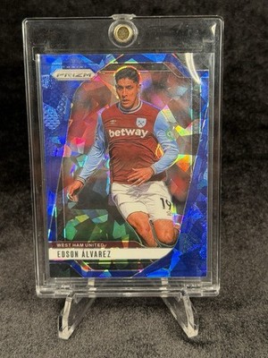 2025 Prizm Premier League Soccer Blue Ice Edson Alvarez 70/75 #156