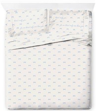 Sheet Set with Fitted, Flat Sheets Pillow Cover - Ultra-Soft Bedding with P...