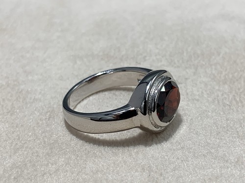 Ring Granat 925er Silber Gr. 55 - Bild 11 von 13
