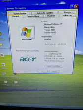 Acer Veriton N260G  Wid XP 2GB RAM 160GB hdd AOC 21.5" Monitor, Keyboard & Mouse