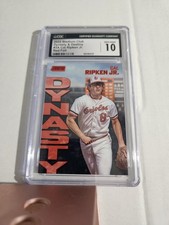 2022 Stadium Club #3A Cal Ripken Jr. Dynasty and Destiny Red Foil CGC 10