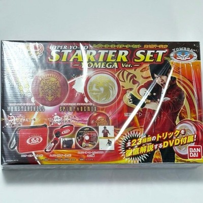 YOMEGA Starter Set Hyper Yo-Yo Bag Spin Phoenix Monster Shell DVD New