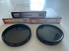 Lot of 5 camera lens filters Hoya 4 Toko 1