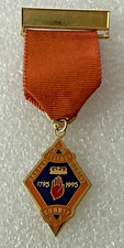 Grand Orange Lodge of Ireland - Battle of the Diamond Medal Jewel - 1795-1995