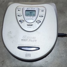 Lenoxx Sound CD-87 ESP Plus Portable CD Player Bass Boost 45s ESP Silver