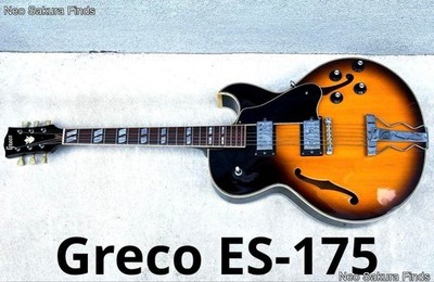 Greco ES 175 Style Gitarre Vintage Full Hollow Body 70er Jahre