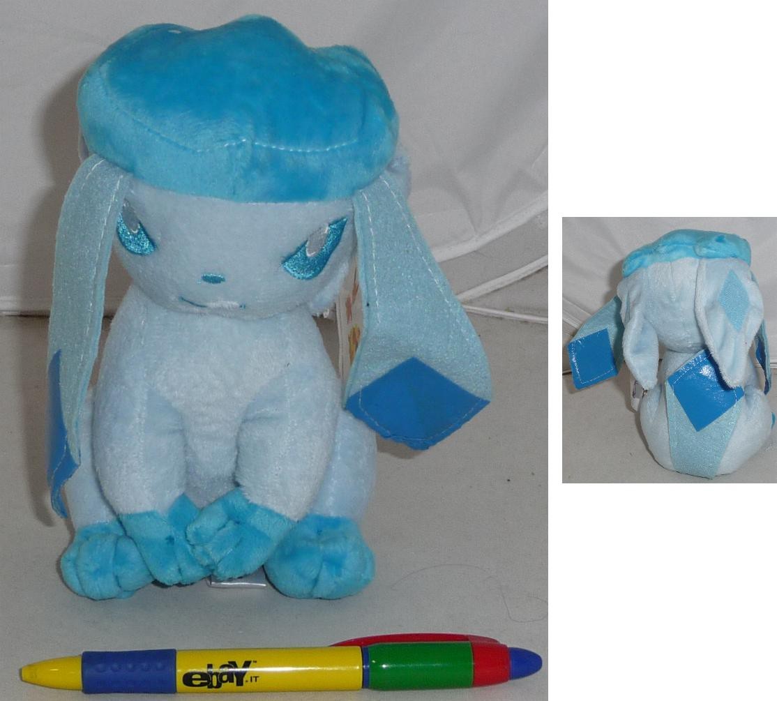 Pokemon Plsch Glaceon 20cm Katze Eis Nevefresca Seltene Neu 4090₽