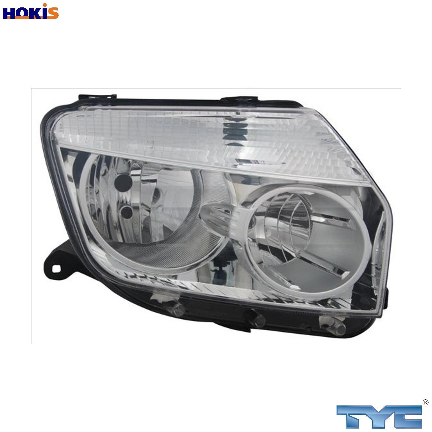 TYC Headlights DACIA 20-12478-05-2 260600069R Headlamp,Headlight - Image 5