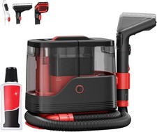 OLIXIS Carpet Cleaner Machine 1.5L Dual Tank 13KPa Suction Portable Sofa Cleaner