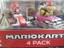 Hot Wheels Mario Kart 4 Pack Walmart Exclusive Black Yoshi ...