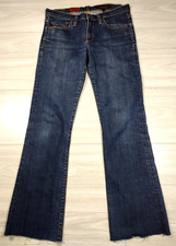Adriano Goldschmied AG The Angel Raw Hem Bootcut Jeans, Women's Size 28 USA Made
