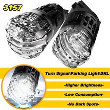 for 2005-2013 Chevy Corvette 2300LM white 3157 LED Reverse Backup Light Bulbs