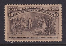 USA, Scott 237, MOG (part OG)