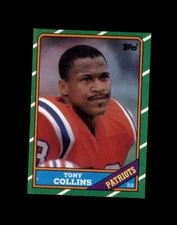 1986 Topps Football #033 Tony Collins STARX 7 NM  (CS103995)
