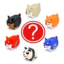 Shiba Inu Chubby Puppy Dog Mini Soft Vinyl Figure Japanese Capsule Toy 1 Random 