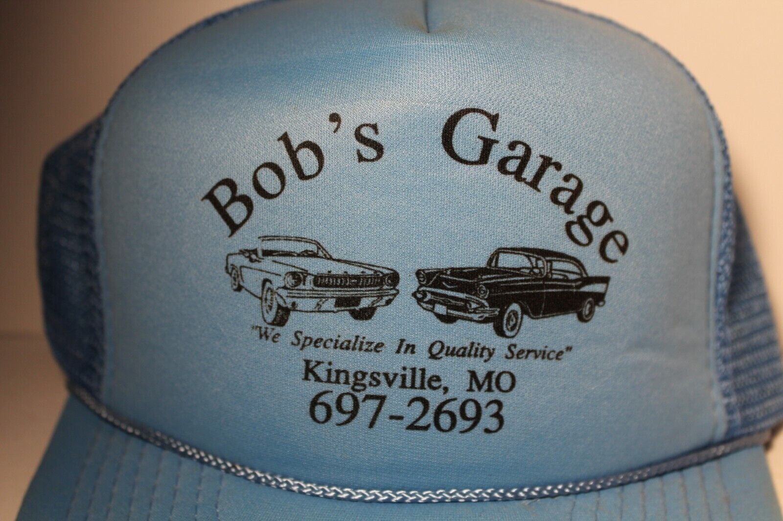 1990s Vintage Bob's Garage Classic Cars SNAPBACK … - image 13